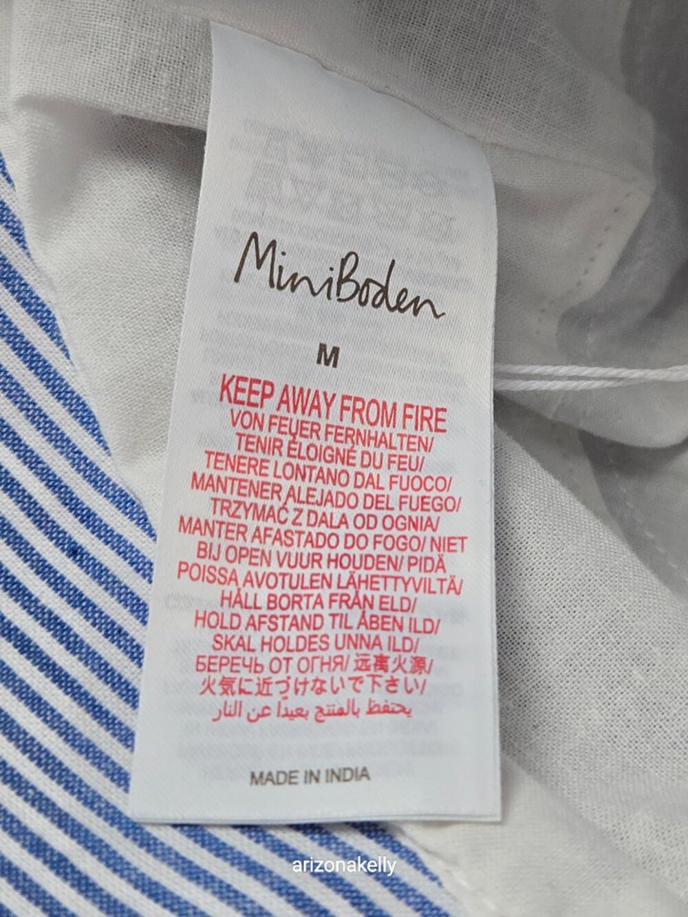 NWT Mini Boden Shark Hat Cotton Kids MED Child Youth - Picture 6 of 11